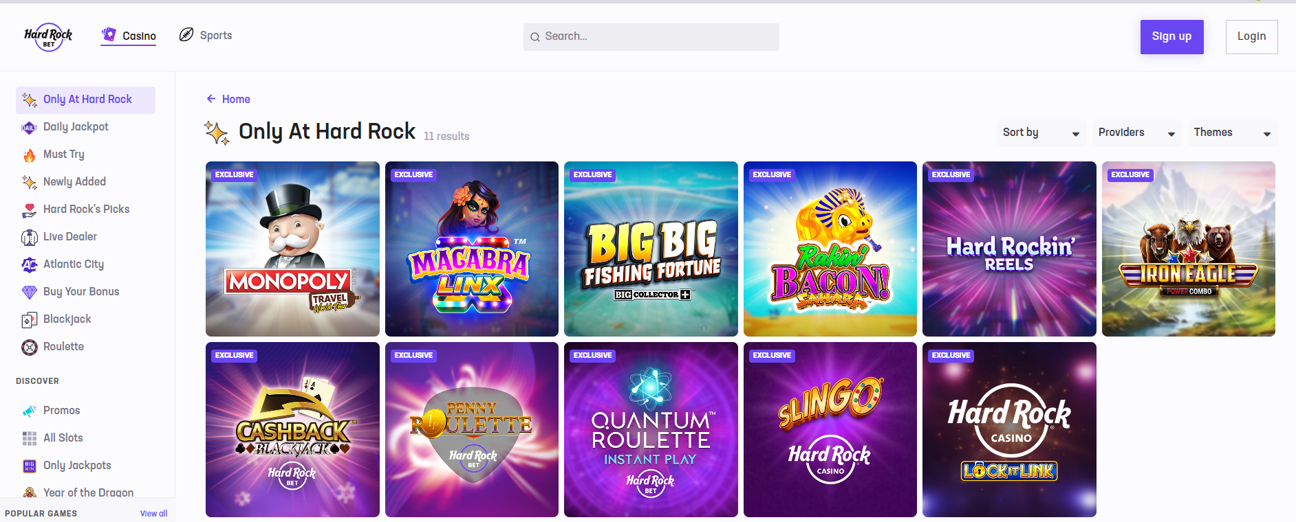 hard rock online casino