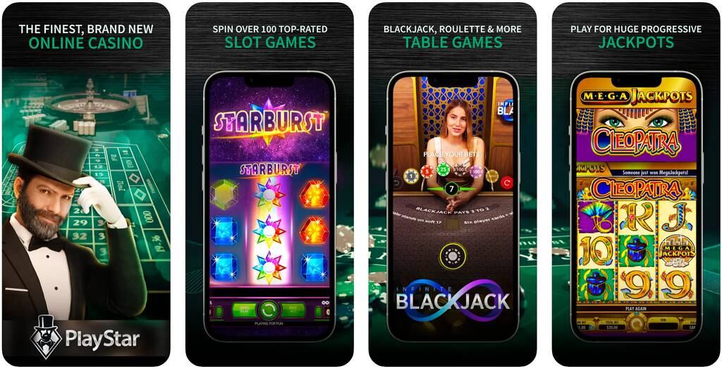 PlayStar - Real Money Casino, App Store